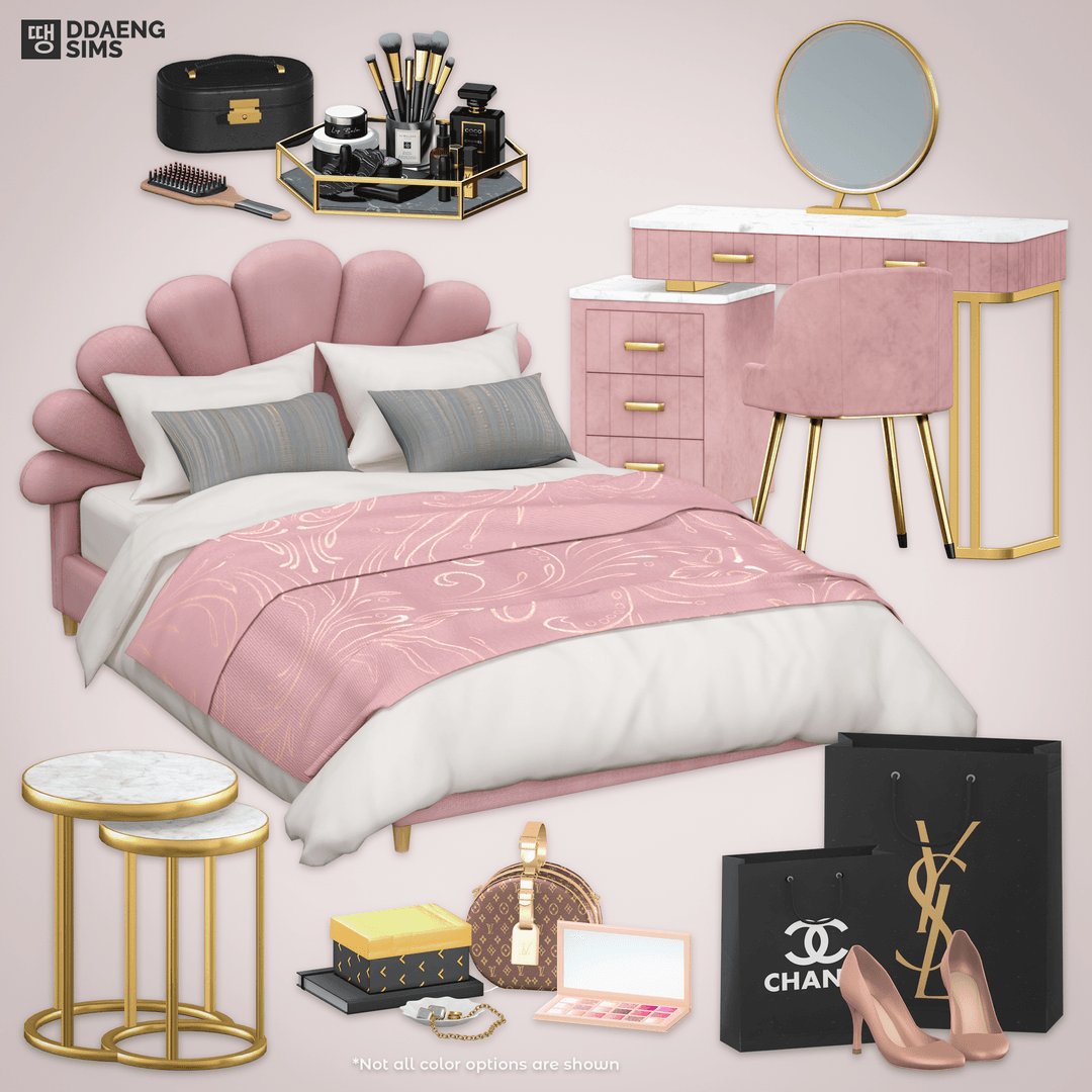 Скриншот мода Сет для спальни Dreamy Bedroom